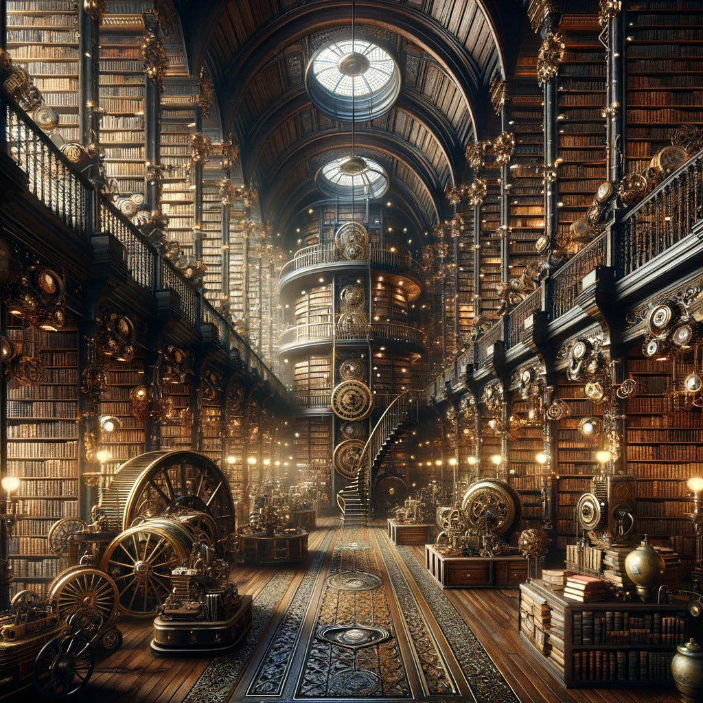 Steampunk books & authors library